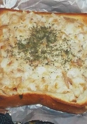 シーチキンたまねぎトースト-レシピのメイン写真