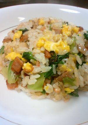 節約にも♡カニレタス炒飯♡-レシピのメイン写真