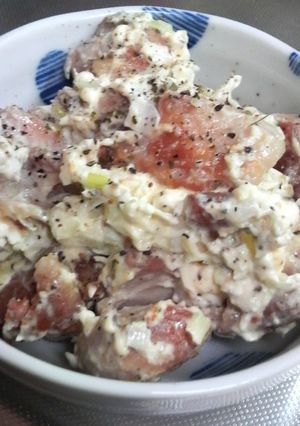 鶏もも肉の☆クリームチーズあえ☆-レシピのメイン写真