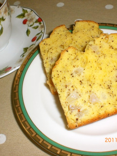 梨と紅茶のパウンドケーキ-レシピのメイン写真