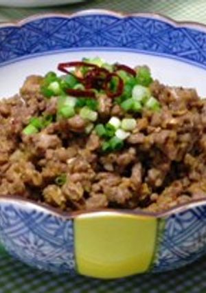 肉味噌そぼろ-レシピのメイン写真