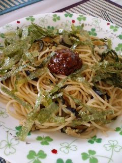 ☆のせるだけ!簡単に肉味噌和風パスタ☆-レシピのメイン写真