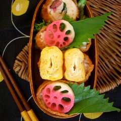 รูปของ 梅レンコン＊お弁当の彩りに＊