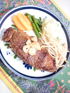 うちの牛肉ステーキ-レシピのメイン写真