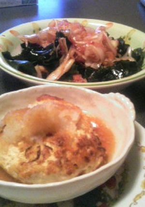 新玉ねぎとわかめの梅肉サラダ-レシピのメイン写真