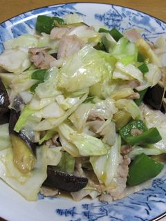 回鍋肉風野菜炒めの合わせ調味料-レシピのメイン写真
