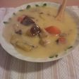 サツマイモのクリームシチュー