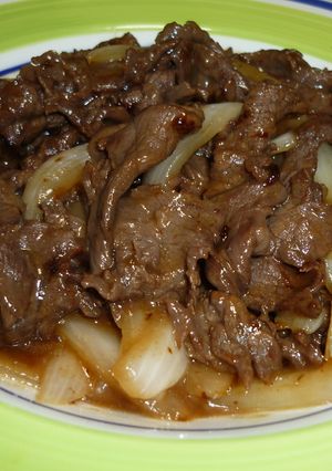✿牛肉と玉ねぎの甘辛炒め✿-レシピのメイン写真