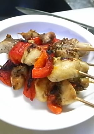 スペイン風焼き鳥-レシピのメイン写真