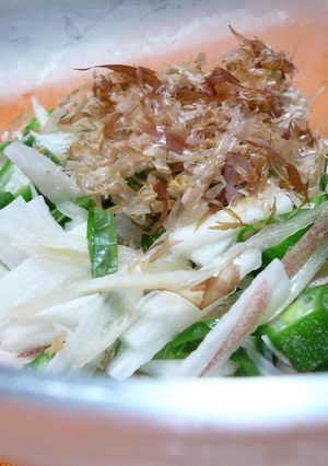 みょうがと大葉で☆ネバネバ副菜-レシピのメイン写真