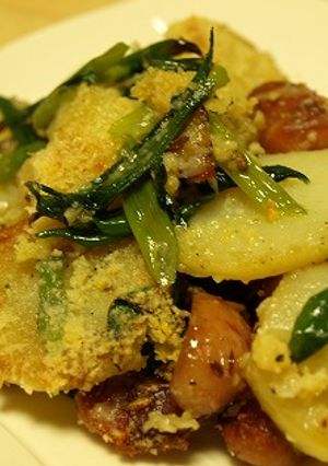 ジャガイモのアンチョビソース焼き♪-レシピのメイン写真