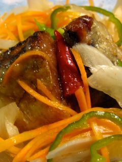 サンマの南蛮漬けdeたっぷり彩り野菜-レシピのメイン写真