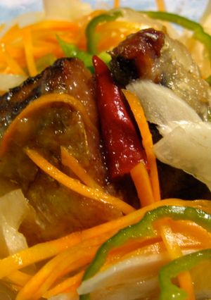 サンマの南蛮漬けdeたっぷり彩り野菜-レシピのメイン写真
