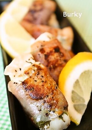 たらの生ハム大葉巻き-レシピのメイン写真