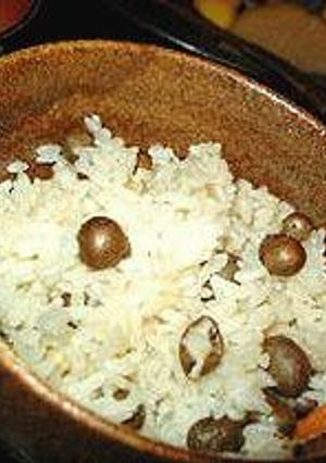 お芋の子ども♪むかご飯-レシピのメイン写真