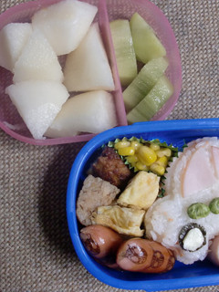 車のキャラ弁-レシピのメイン写真