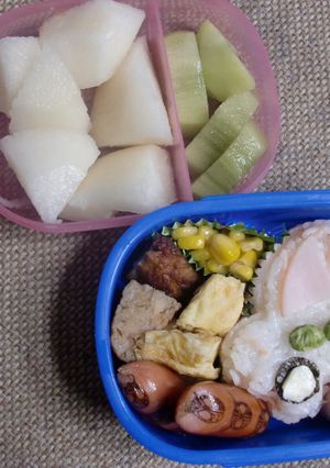 車のキャラ弁-レシピのメイン写真