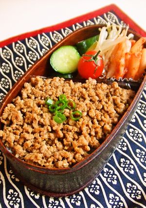 韓国風そぼろ弁当-レシピのメイン写真