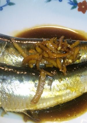 濃い味で臭みなく！いわしのしょうが煮-レシピのメイン写真