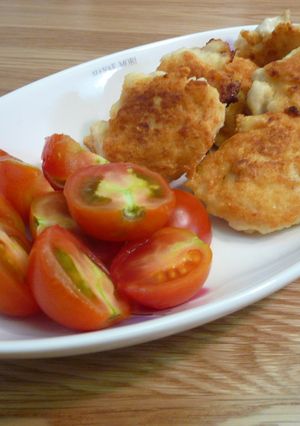 ヘルシーでふわふわなチキンナゲット-レシピのメイン写真