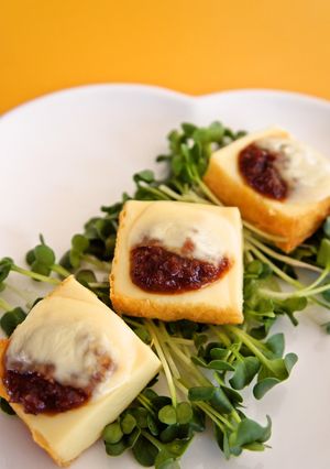 ☆うまみ肉味噌風で厚揚げチーズ焼き☆-レシピのメイン写真