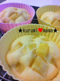 HCM*もっちり♪さつまいも蒸しパン★-レシピのメイン写真