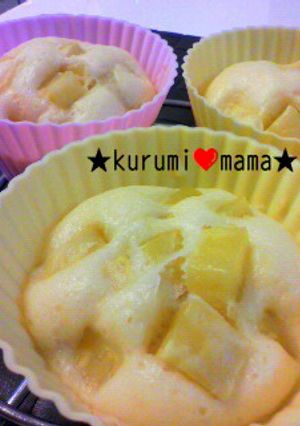 HCM＊もっちり♪さつまいも蒸しパン★-レシピのメイン写真