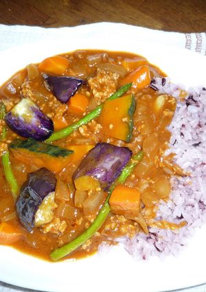 夏野菜カレー-レシピのメイン写真