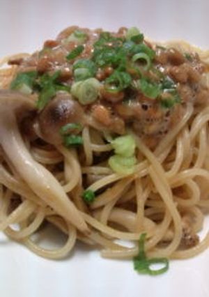 簡単♪和風納豆パスタ~-レシピのメイン写真