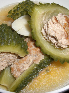 ゴーヤの肉詰め煮-レシピのメイン写真