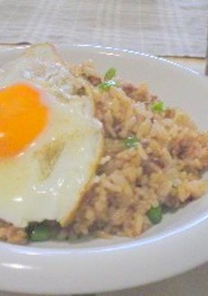 肉味噌でスタミナチャーハン-レシピのメイン写真