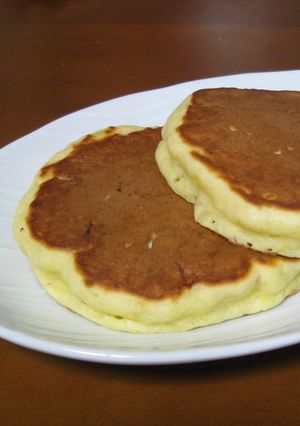 バナナヨーグルトホットケーキ-レシピのメイン写真