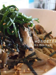 ツナときのこのバター醤油パスタ-レシピのメイン写真