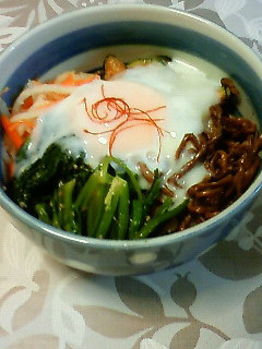 載せて美味しいビビンバ丼-レシピのメイン写真