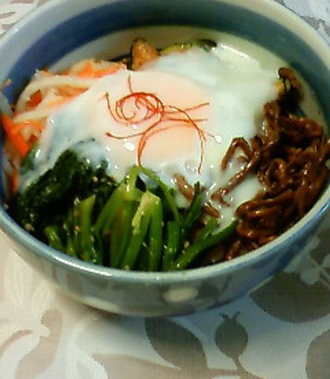 載せて美味しいビビンバ丼 by MADあっと黄金の麦 【クックパッド