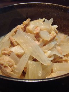 シンプル♪ツナと玉ねぎの煮物-レシピのメイン写真