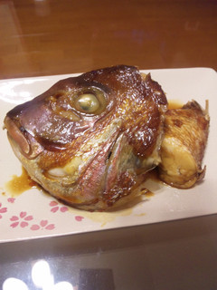 鯛のアラ煮-レシピのメイン写真