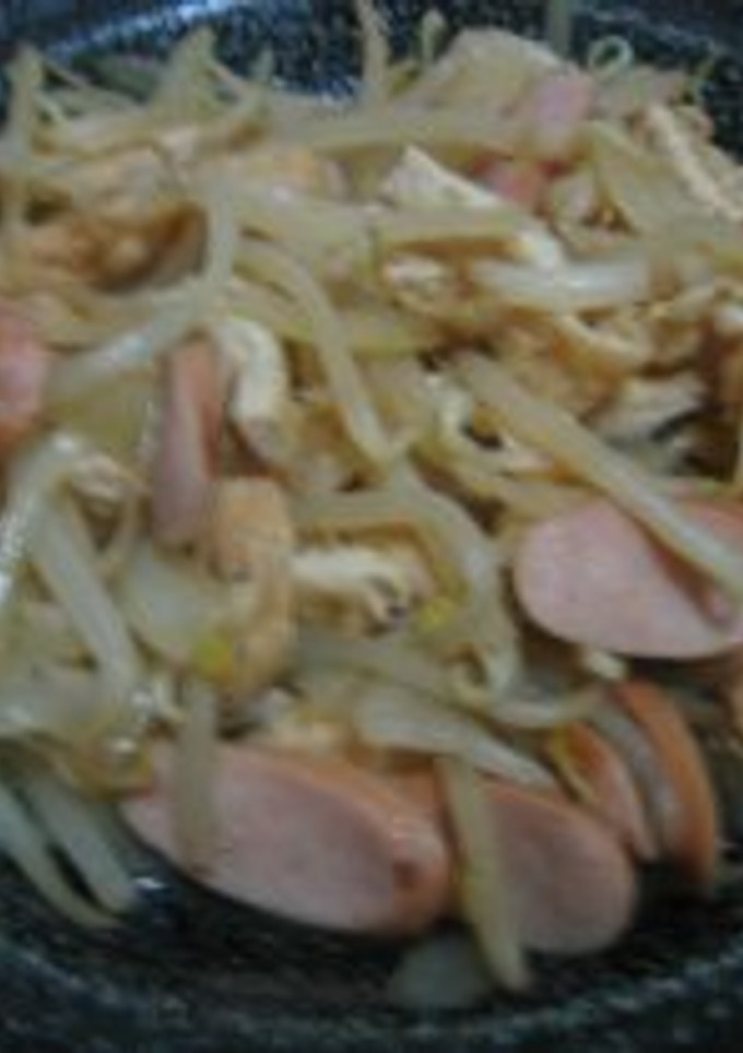 油揚げともやしの炒め物-レシピのメイン写真