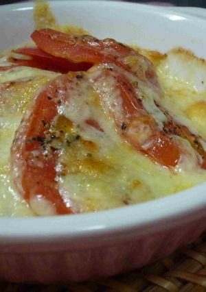 とろ～り　トマトのチーズ焼き☆-レシピのメイン写真