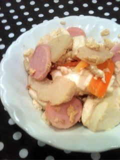 豆腐と野菜炒め-レシピのメイン写真