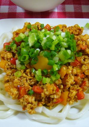 食べるラー油で簡単☆ジャージャーうどん♪-レシピのメイン写真