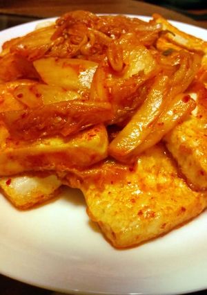 簡単☆キムチ豆腐-レシピのメイン写真