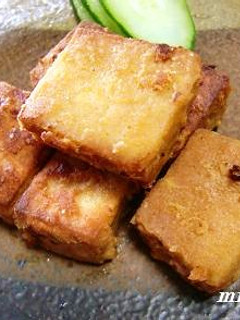 変身料理!高野豆腐の「からあげ」もどき♪-レシピのメイン写真