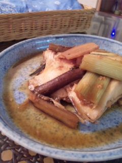 かれいとごぼうの煮付け-レシピのメイン写真