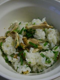 椎茸と大葉のまぜご飯-レシピのメイン写真