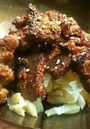 梨でお肉やわらか～プルコギ風-レシピのメイン写真