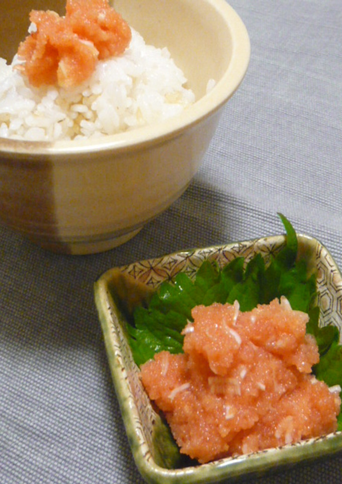 ちょいと一品★明太子とネギの胡麻油合え-レシピのメイン写真