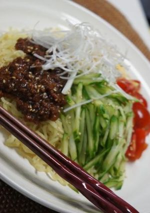 キューピー・うまみ肉味噌でジャージャー麺-レシピのメイン写真