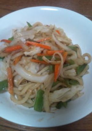 焼きうどんソース味★野菜たっぷり！-レシピのメイン写真