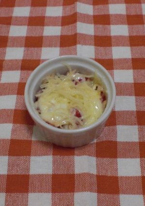 ツナとトマトのマヨチーズ焼き-レシピのメイン写真
